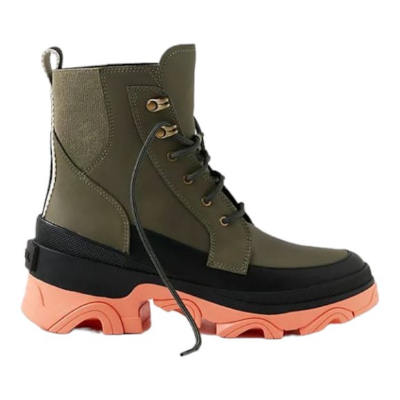 FP Movement x SOREL Brex Lace Boots Womens Size 7-12 Olive Green Statement Wear - Picture 9 of 13